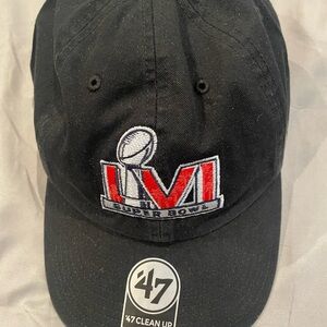 '47 Brand Black Super Bowl LVI Hat (never worn)